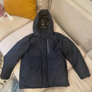 Rage Blue Japanese Men’s Puffer Jacket / Parka Water Resistant